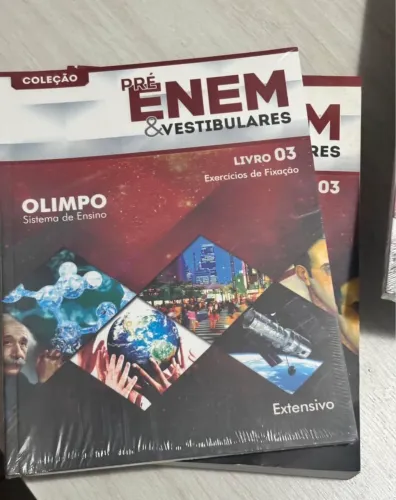 Livros Enem sistema Olimpo