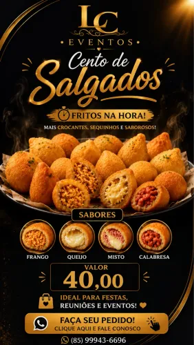 CENTO DE SALGADOS 