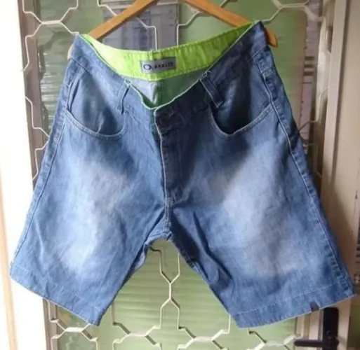 bermuda jeans masculina oakley