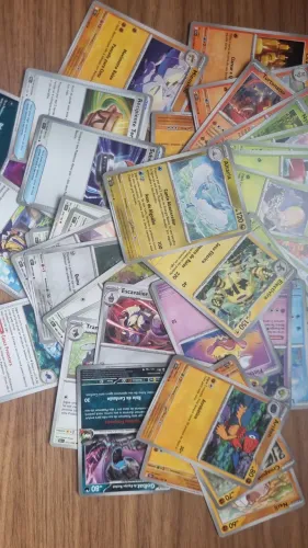 Lote 43 Cartas Pokémon Originais Copag - Leva Tudo Barato