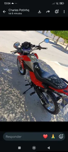 Honda Bros 2022 conservada.