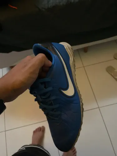 Chuteira Society Nike tiempo club