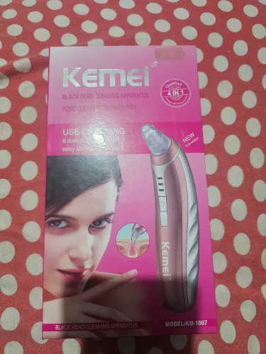 Kemei KM-1868 Limpador Eletrônico de Cravos e Poros Faciais