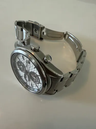 relógio seiko macchina sportiva bate solar raro de encontrar revisado 100% original