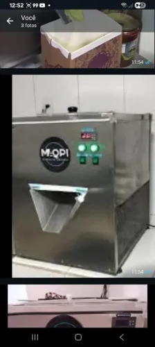 Maqui da maqp1 de sorvetes de massa e açaí 