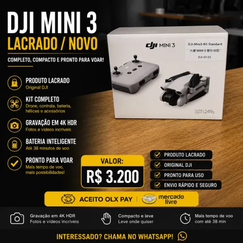 DJI MINI 3 COM BAG