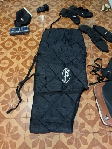 Manta térmica, kit de viagem e liga de descanso