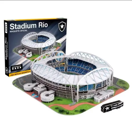 Maquete 3D estádio Nilton Santos