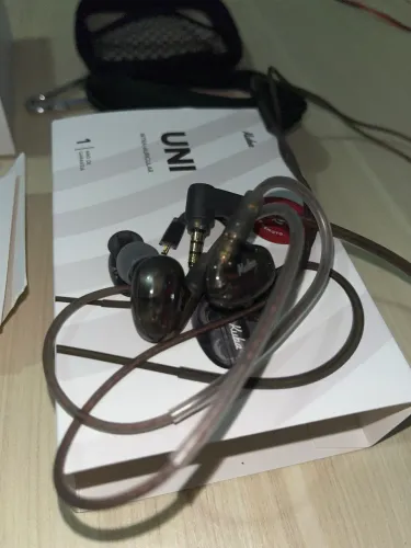 Kuba Uni Fone de Ouvido INTRA-AURICULAR com case  