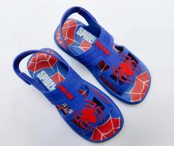 Sandália do homem aranha 