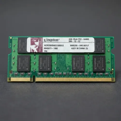 Memória RAM Original Kingston 2GB DDR2 PC2-6400S 800MHz para Notebook Laptop All-In-One PC