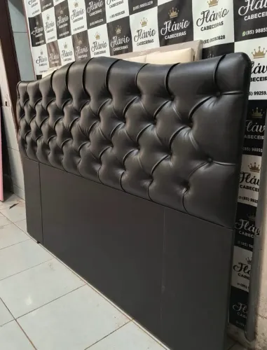 Cabeceira de Cama Casal Estofada