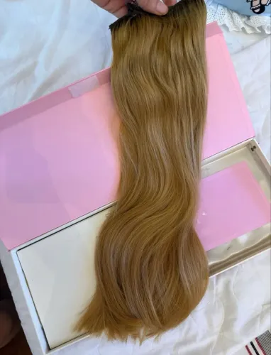 Mega Hair tic tac Bardot cabelo humano 3 peças
