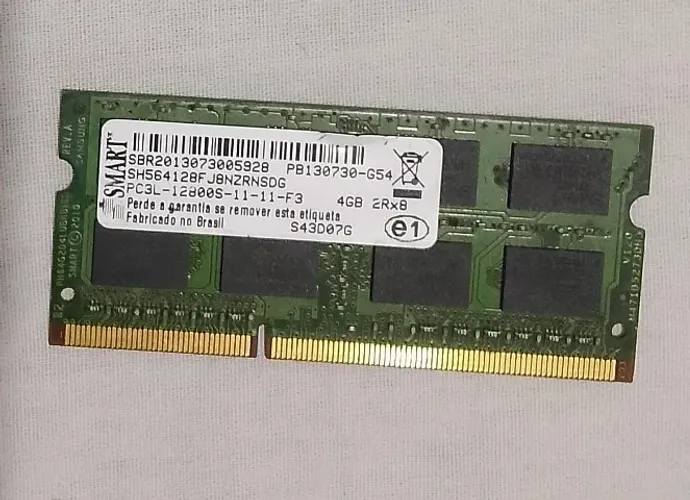 Memória Ram 4gb DDR3L para Notebook