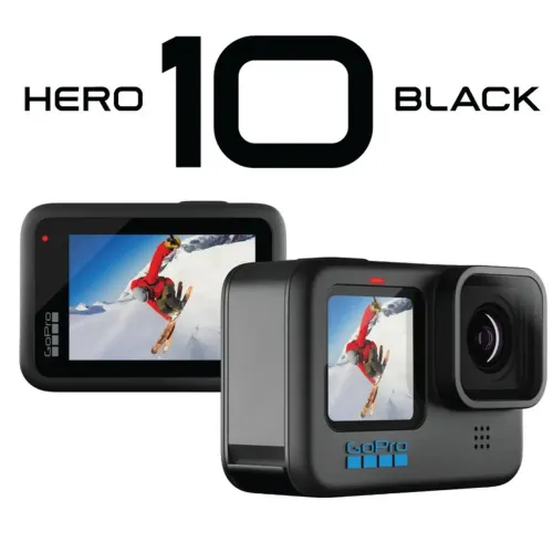 Câmera Filmadora Gopro Hero 10 Black Resolução 5k Novo Lacrado