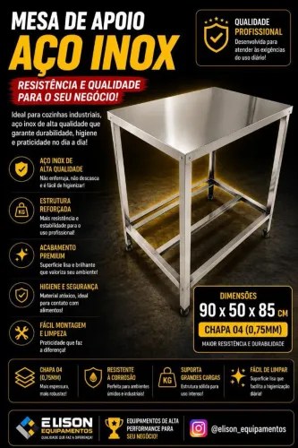 Mesa inox
