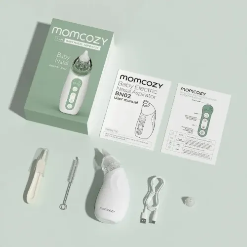 aspirador nasal elétrico momcozy bn02 branco