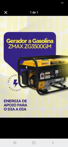Gerador de energia novo