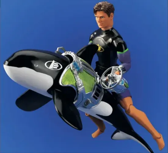 Max Steel Ataque de Orca (2004) - Raro, 100% Completo e Original Mattel