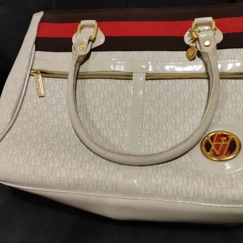 Bolsa Victor Hugo Monograma creme