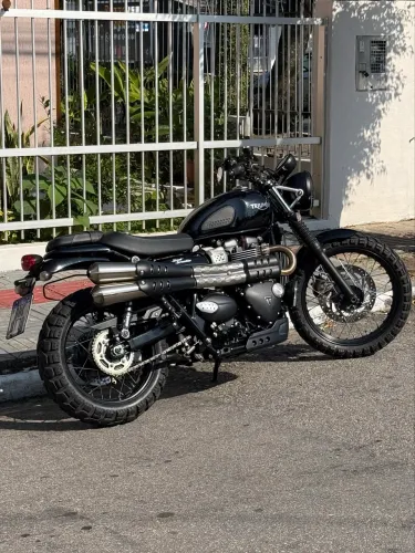 Triumph Street Scrambler 900 - Zerada!!!