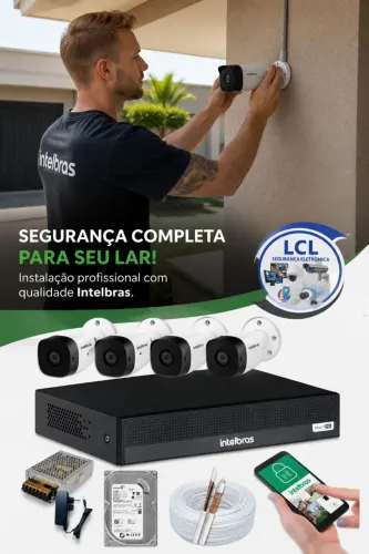 Kit de câmeras Intelbras