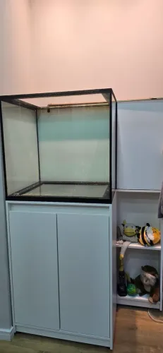 Aquário completo c/ sump embutido