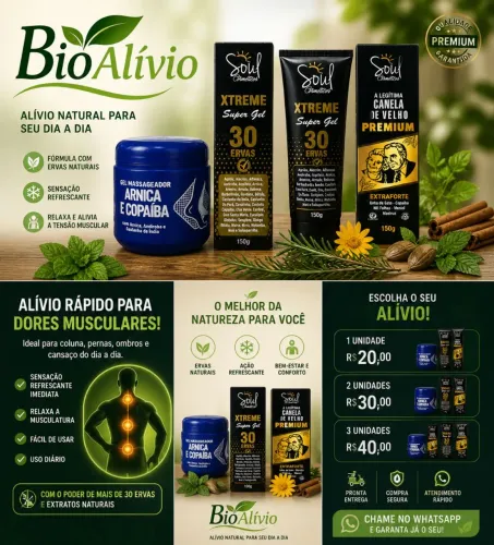 Pomadas Massageadoras - Alívio Rápido para Dor Muscular
