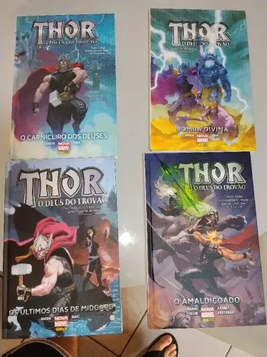 Coleção Thor nova Marvel, volumes raros em perfeito estado