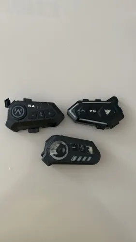 3 Intercomunicador comunicador fone de ouvido capacete