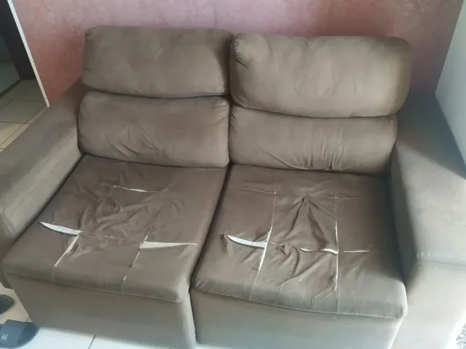 Doação de sofá usado