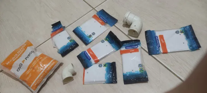 Matérias de construção que comprei e não usei