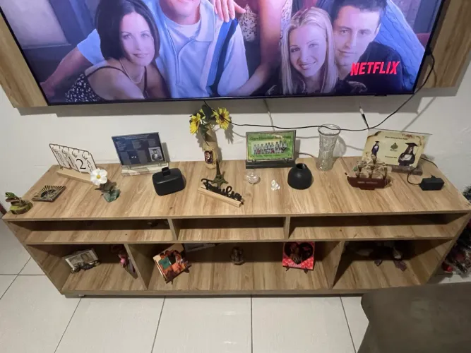Rack com painel