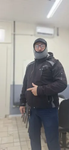 Jaqueta de proteção motociclista