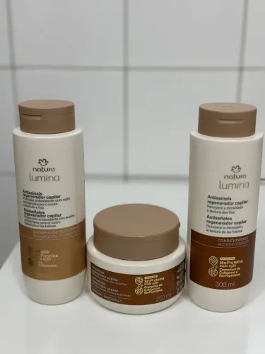 Kit completo capilar lumina  diversos tratamentos 