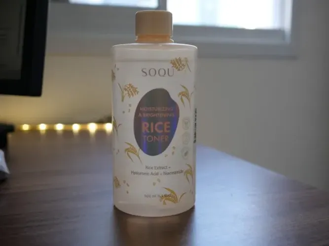 SOQU Tônico de arroz hidratante e clareador - feito na Coreia coreano