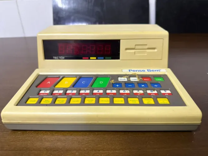 Brinquedos TECTOY Década 90 - Jogo PENSE BEM "
