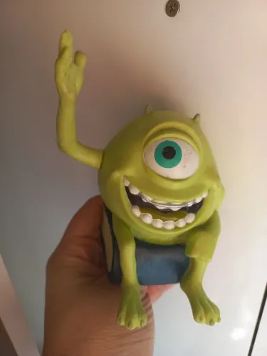 Cofrinho Mike Wazolsky Monstros SA Disney Pixar Sustagem kids