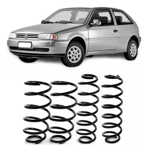 Kit de Molas Cortadas em 1 Elo e Meio para VW Gol Bola