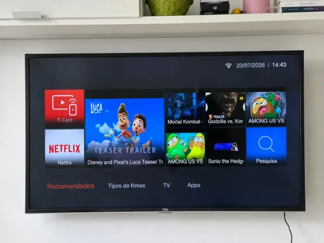 Smart TV TCL 49 - Perfeito Estado