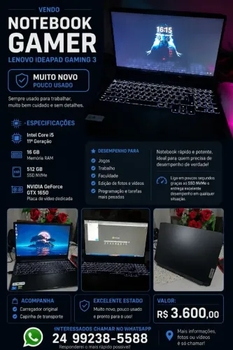 Notebook Gamer