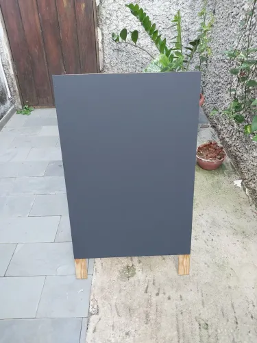 Cavalete Lousa Comercial 92x55cm (Face Única), novo, nunca usado.