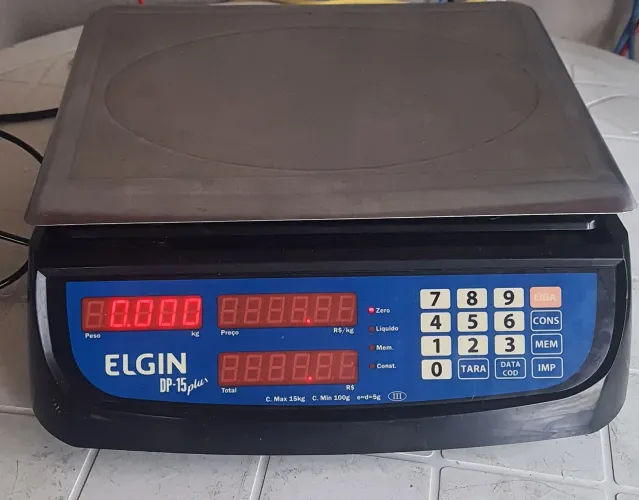 Balança Elgin DP-15 Plus (seminova)