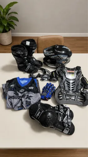 KIT MOTOCROSS PRO TORK INFANTIL ROUPA E ACESSORIOS