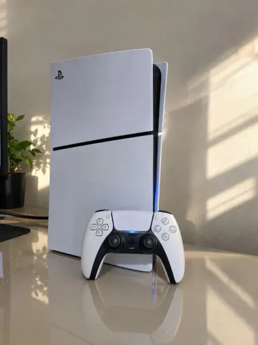 Ps5 Slim com leitor- Garantia