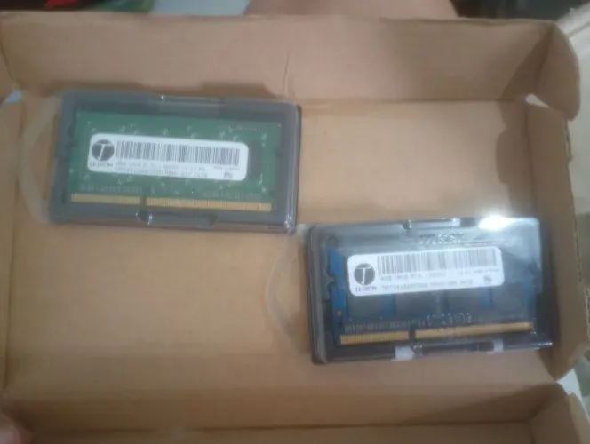 Memória ram pra notebook + Air cooler