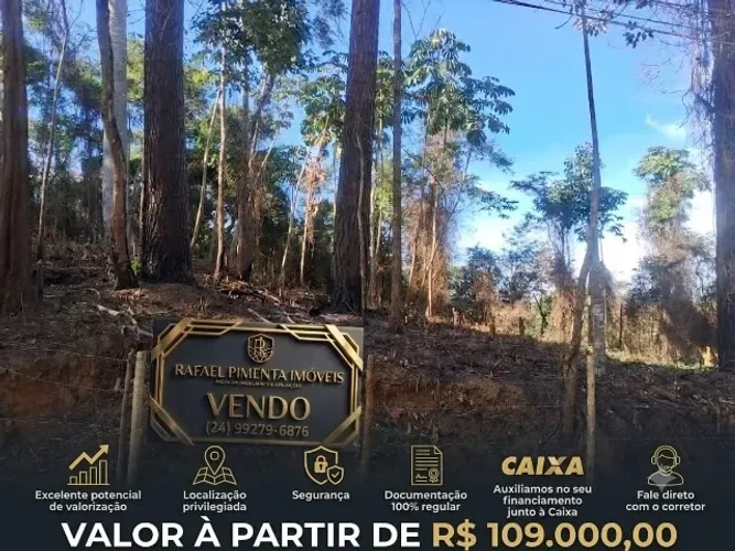 Vendo ótimos lotes para CHÁCARAS em local lindo em Mendes RJ.