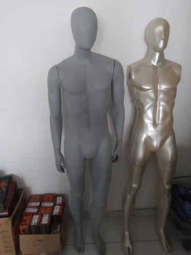 Manequim Aveludado Patrão shopping 