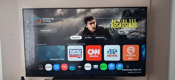 TV Smart Samsung 55" + Soundbar Samsung 