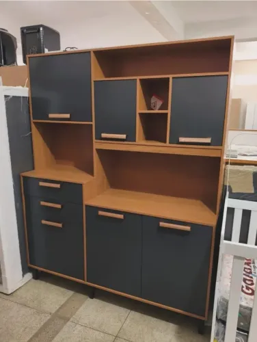 Armário de Cozinha Com 1,60m De Largura (Entrega Imediata Produto Novo)